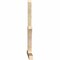 Ekena Millwork Richland Rough Sawn Timber Gable Bracket, Douglas Fir, 96"W x 64"H x 4"D x 4"F, 16/12 Pitch GBW096X64X0404RIC00RDF - alternate 4